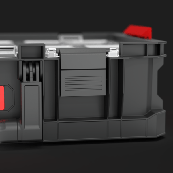 QBRICK SYSTEM TVÅ ORGANIZER FLEX Plus modulär verktygslåda 14,3 l