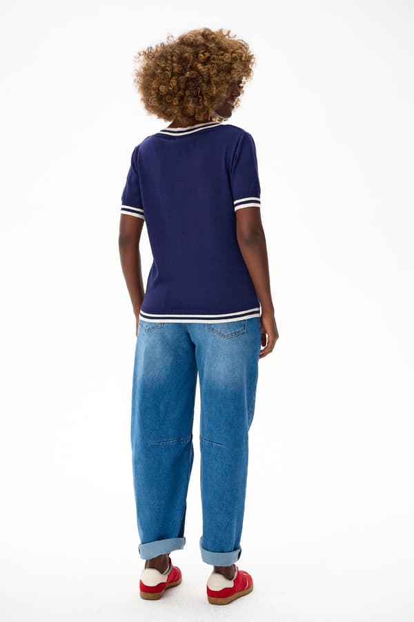 Caddy Damebluse Mørk Marineblå 40/42