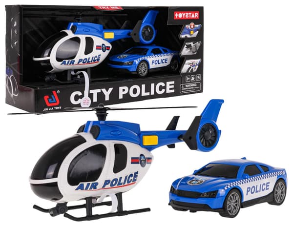 Helikopter + Polisbilset