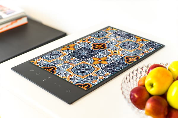 GLAS SKÄRBRÄDA 35x52 MOSAIK
