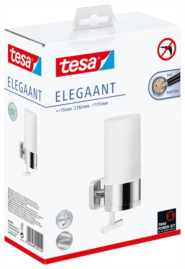 tesa dispenser til flydende sæbe INGEN BORING til væg