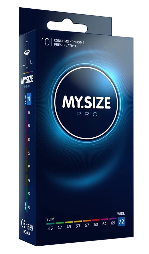 MYSIZE PRO Kondomer 72 mm 10 st
