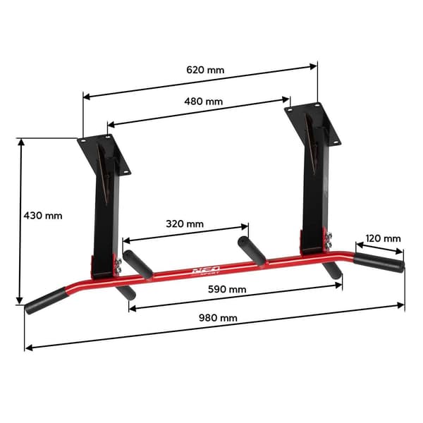 Takmonterad pull-up-stång NS-317