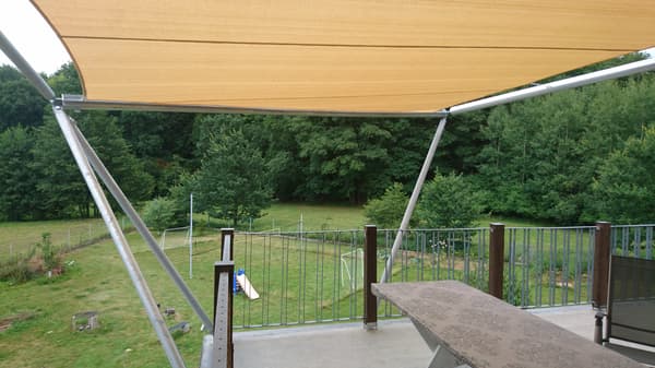 HDPE 4x6 sandskyggesejl