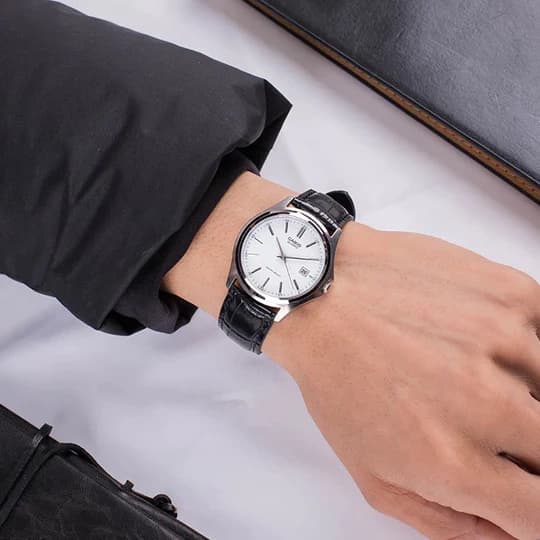 CASIO MTP-1183E-7B HERREUR CLASSIC + ÆSKE
