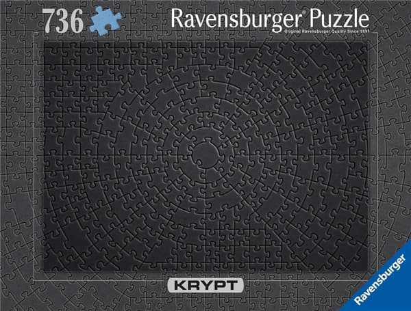 Puslespil 736 Krypt Sort