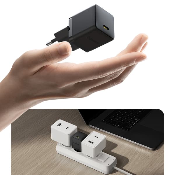 Palm 20W USB-C -seinälaturi - musta
