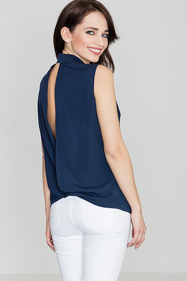 Blus K363 Marinblå L