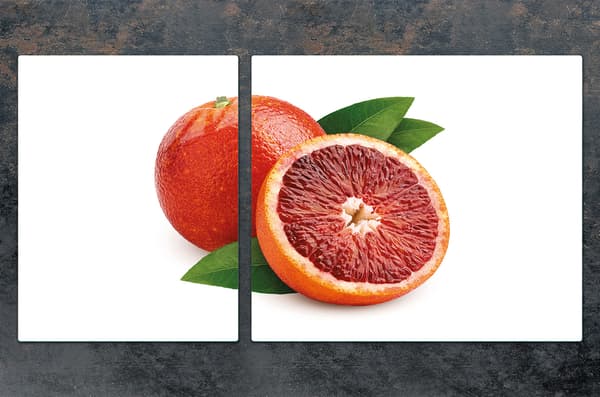 GLASTALLERK OCH SKÄRBRÄDA 100x52 GRAPEFRUKT