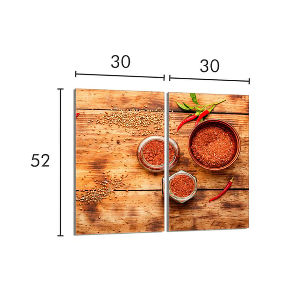 Glashällskydd 2x30x52 Chili