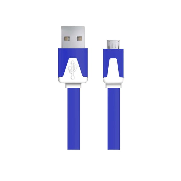 EB183DB ESPERANZA MICRO USB 2.0 AB-KABEL M/M 1,0M PLAT MARINBLÅ