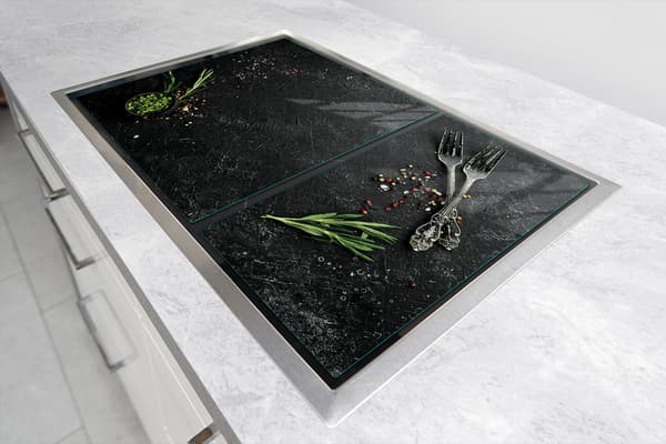 GLASSKYDDSPLÅT FÖR SPIS 75x52 KÖK