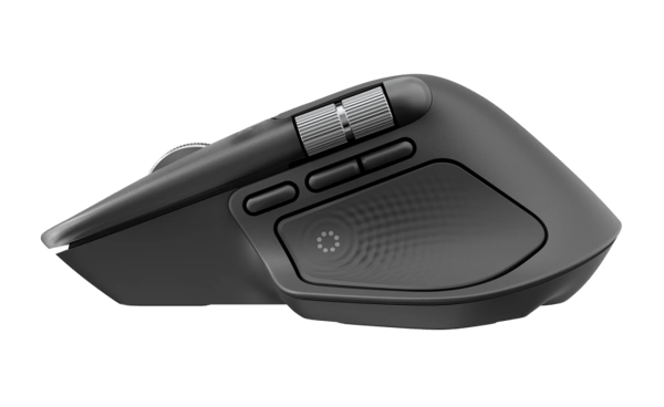 Logitech MX Master 4 Langaton Hiiri RF Langaton + Bluetooth, 8000 DPI, Grafiitti