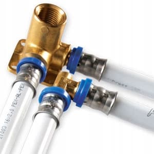 PEX-forbindelse 32x32 Zapras Radopress-rør Duration lige bor