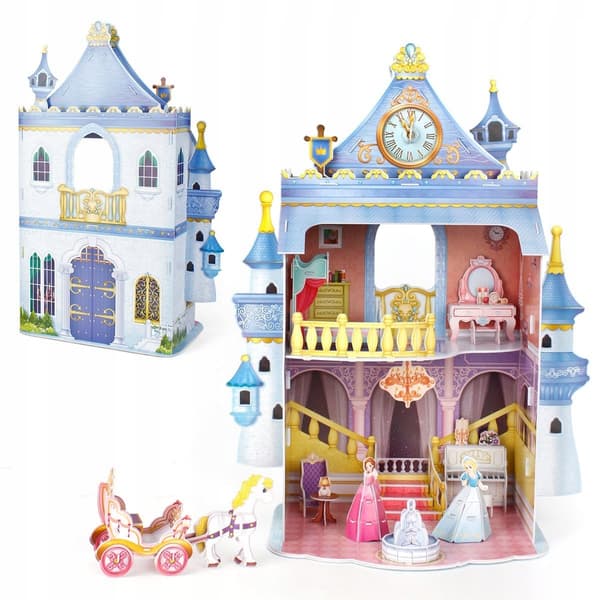 CUBIC FUN 3D-pussel Sagolikt dockhus 81 bitar P809h
