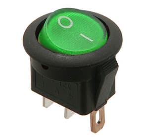 12V-AFBRYDER LYSENDE - GRØN