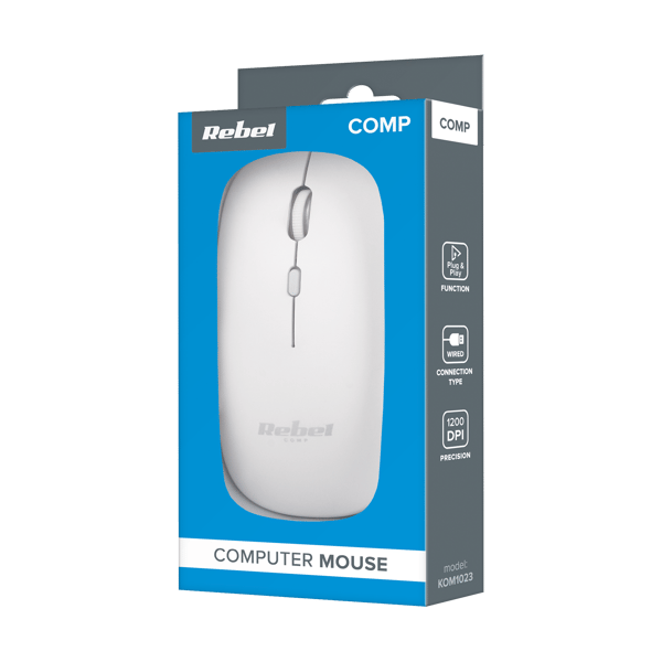 Rebel WDM210 kablet musesensor 800/1000/1200 dpi