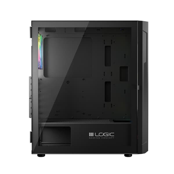LOGIC Aramis ARGB USB 3.0 Sort Kabinet