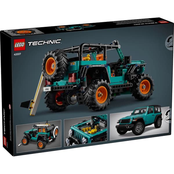LEGO Technic 42227 - Jeep Wrangler Rubicon -katumaasturi