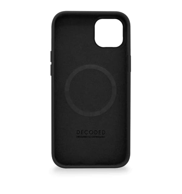 Decoded - MagSafe-kompatibelt silikonskyddsskal för iPhone 14 Plus (antrög)