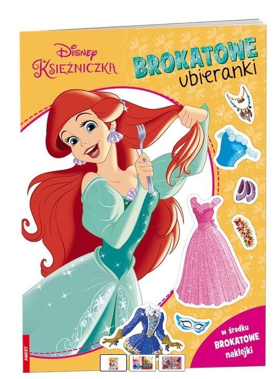 Disney Prinsesse Glitter Klæd Ud