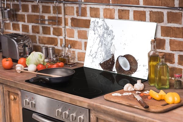 SKÄRBRÄDA I GLAS 52x30 KOKOS