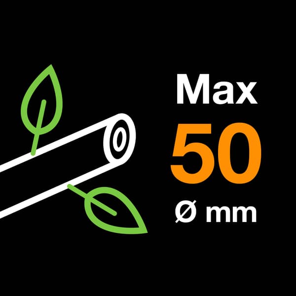 Fiskars PowerGear tosset grensakser L78