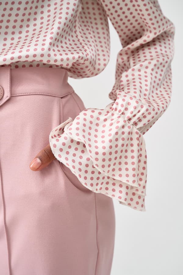 Isa Lyserød Damebluse 36