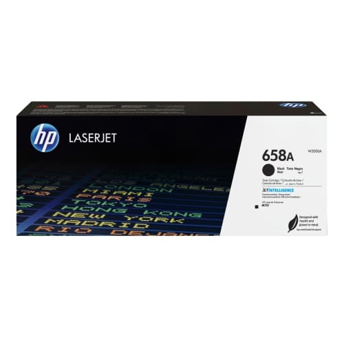 HP 658A (W2000A) tonerpatron, sort