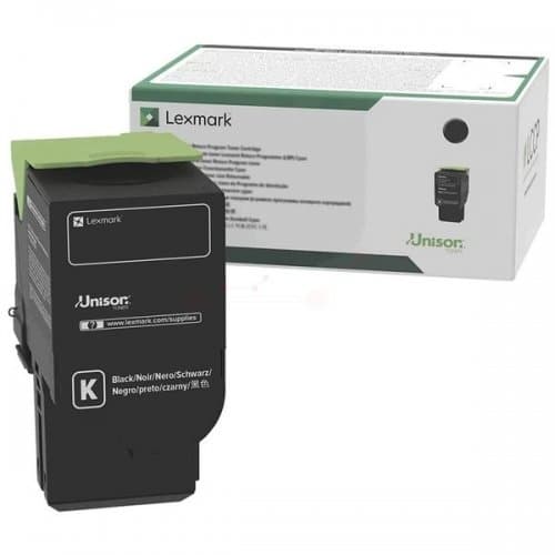 Lexmark 78C2XK0 tonerpatron, sort