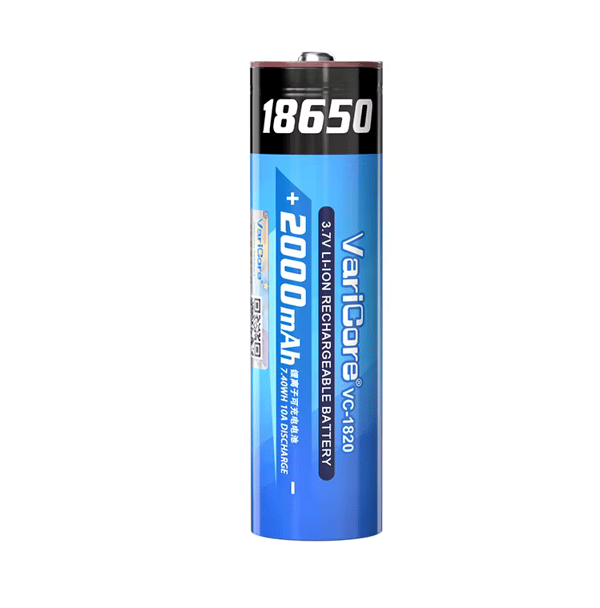 VariCore VC-1820 Plus 18650 Li-ion batteri 3,7V 2000mAh
