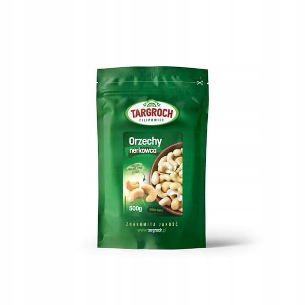 Targroch cashewnødder hele nødder 500g