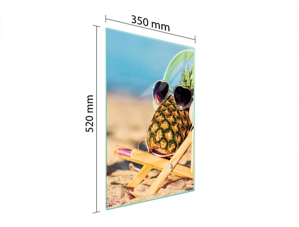 GLASSKÆREBRÆT 35x52 ANANAS
