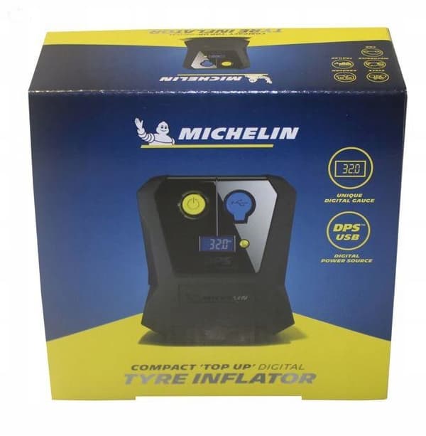 MICHELIN MINI DIGITAL KOMPRESSORPUMP FÖR BIL