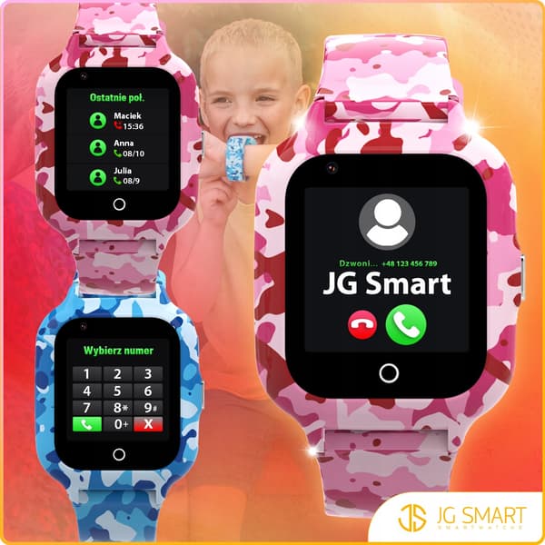 SMARTKLOCKA NEMO LTE - ROSA
