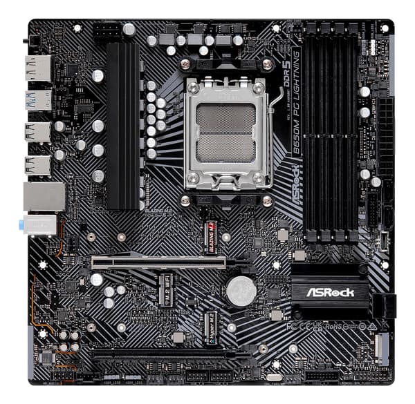 Asrock B650M PG LIGHTNING Moderkort