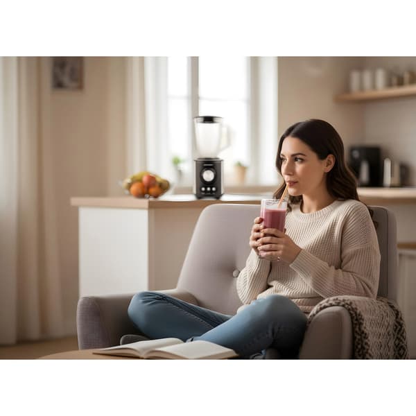 800W BD-751 Berdsen blender med kande, sort