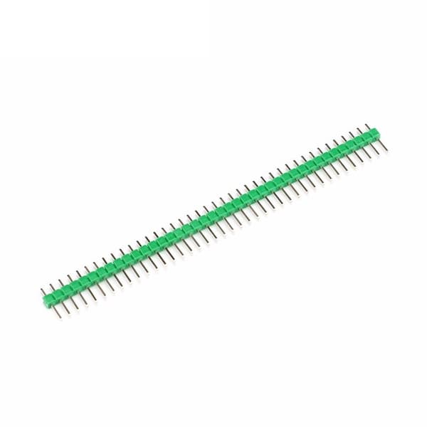 Grøn forbindelsesliste 1x40 -2,54, 2 stk.