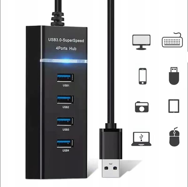PORTSPLITTER HUB 4x USB 3.0