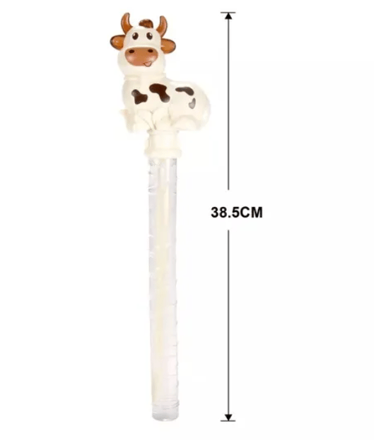 Tvålbubblleksak - Glad ko - 38,5 CM