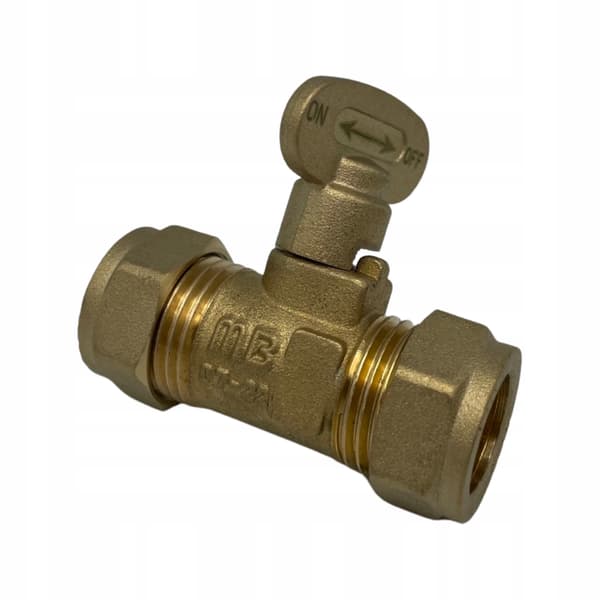 GASVENTIL 15X15 MM TIL KOBBERRØR