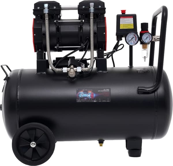 Oliefri kompressor 50L 1500W | Kraft&Dele