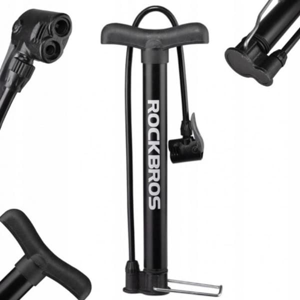 ROCKBROS golvcykelpump, stålbas (A320)