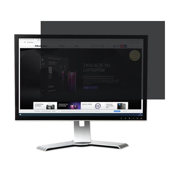 Qoltec 24" (16:9) GDPR-sekretessfilter