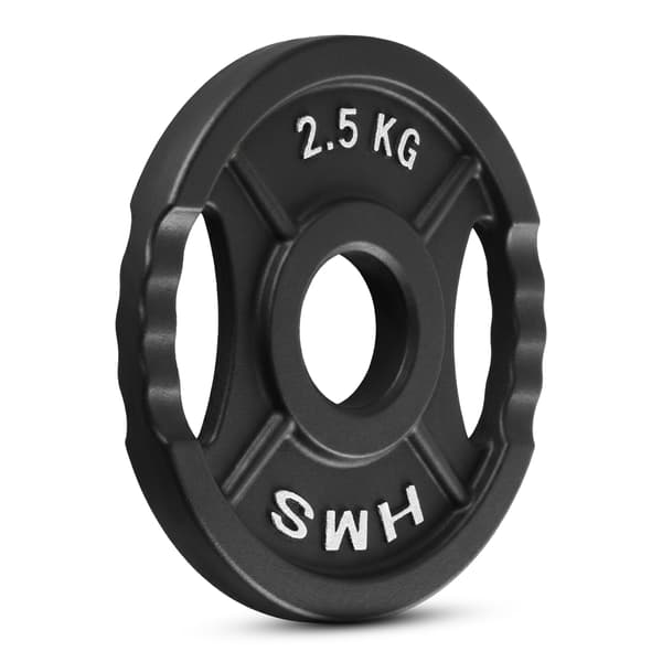 Olimpisk vægtskive sort 2,5 kg HMS TOD02