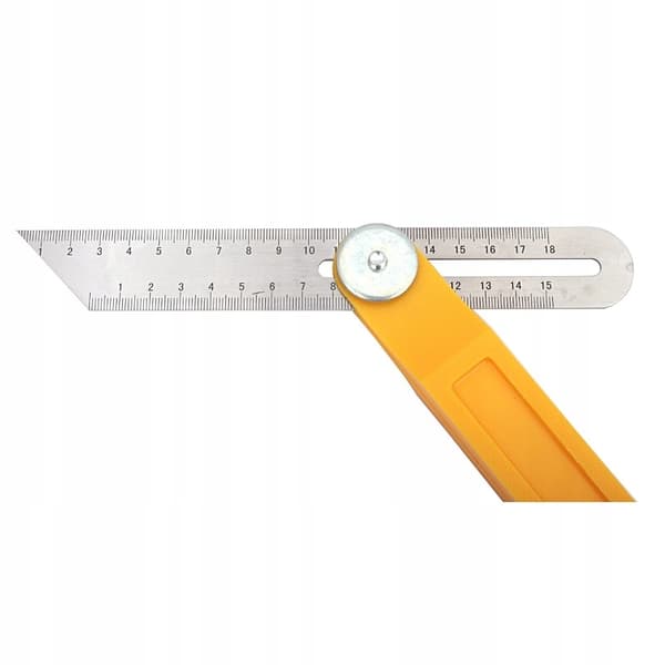 Justerbar geringsvinkel 30 cm + vattenpass