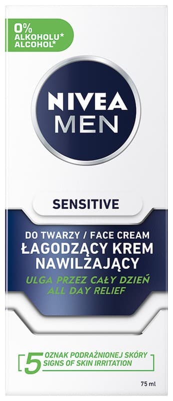 NIVEA FOR MEN Sensitiv Mild Ansigtscreme 75ml