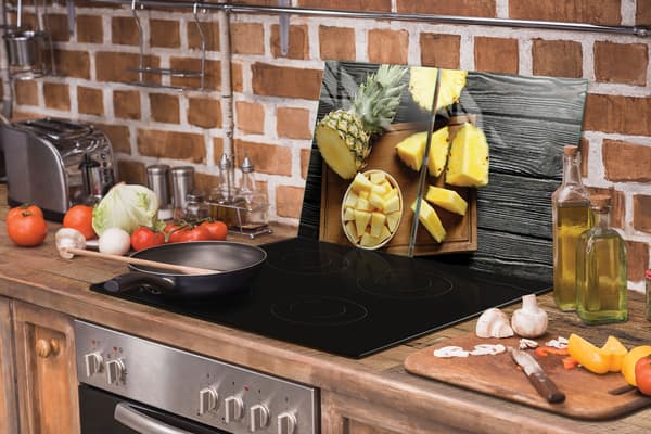 LASINEN SUOJALEVY LIEDELLE 90x52 ANANAS