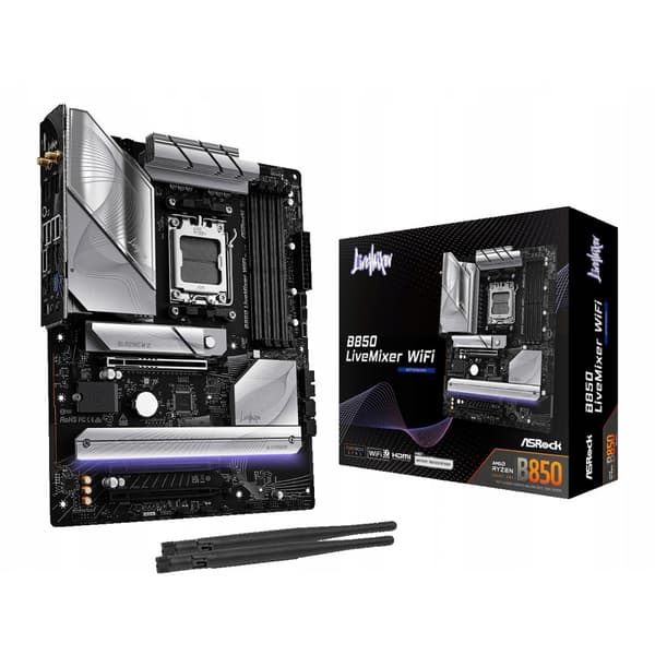 ASRock B850 LiveMixer WiFi-moderkort