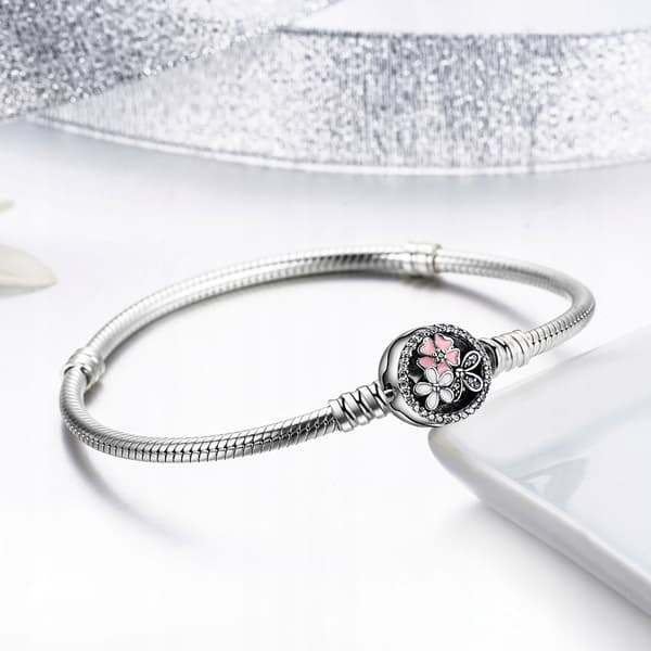 Pandora Modulärt Armband BLOMMOR 22 cm